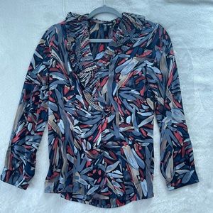 Nic + Zoe patterned, elegant blouse